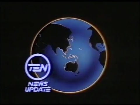 1986 Ten Eyewitness News Update with Graeme Goodings 16 July