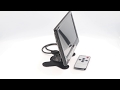 LCD monitor 7" - PAL / NTSC čierny na palubnú dosku - Video Youtube