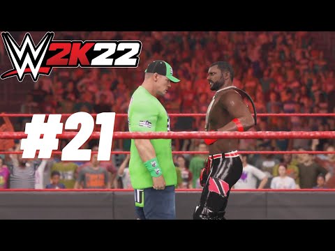 John Cena! - WWE 2K22 MyRise (Part 21)