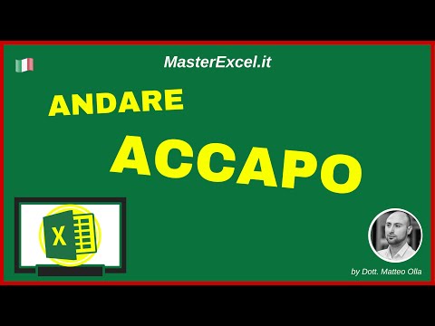 MasterExcel.it - ​​Tutorial: How to Enter a Line Break in an Excel Cell (for Windows and Mac)