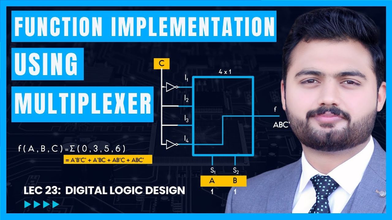 Function Implementation using Multiplexer