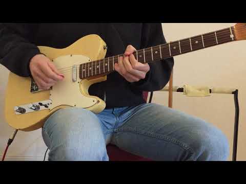 Vintage 1967 Fender Telecaster Blonde  Demo w. 1965 Princeton Reverb Amp