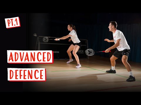 Where To Stand When Defending In Badminton - Doubles Defence PART 1