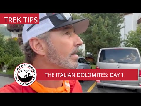 Dolomites Adventure Day 1 Corvara: Franz Kostner loop