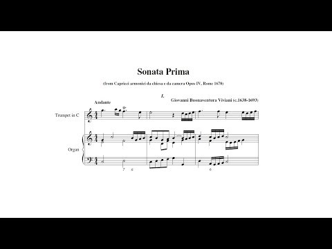 Giovanni Buonaventura Viviani: Sonata Prima (David Guerrier, trumpet) I