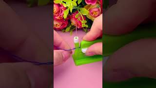 DIY Easy Hand Sewing Needle Threader Ⓜ️Product Link in Description & Comments!Ⓜ️