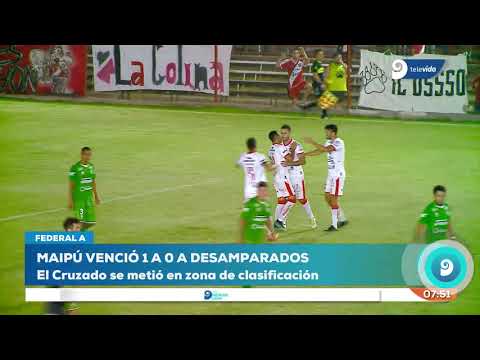 Maipú venció 1 a 0 a Desamparados