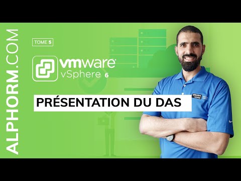 Vidéo présentation du DAS de la formation VMware vSphere 6 Tome 5