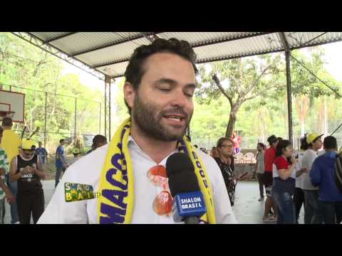 Time de Basquete Maccabi Tel Aviv no Capão Redondo