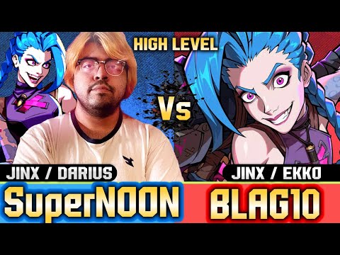 🔥 2XKO (SUPERNOON vs Blag10) Jinx vs Jinx Combos ▰ Gameplay High Level