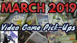 Video Game Pick-Ups - March 2019 - Baltimore Retro Gaming