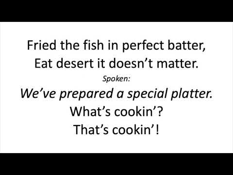 What's Cookin Lyric Video