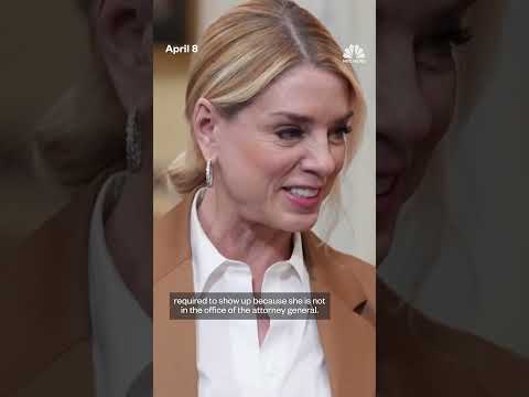 Pam Bondi no longer required to testify in Epstein case