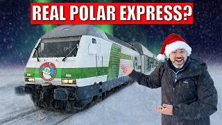 Sleeper Train to the ARCTIC CIRCLE (Will We Find Santa?)