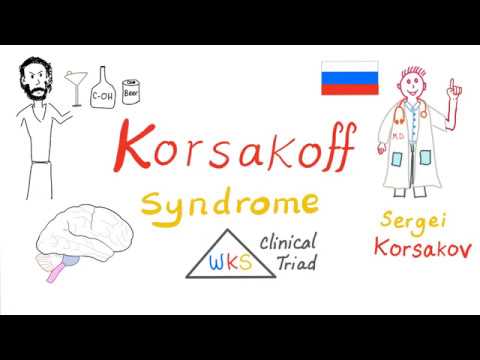 Korsakoff Syndrome (Korsakoff Psychosis) - Thiamine Deficiency - Vitamin B1