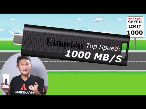 „Kingston“ | USB 3.2 atmintinė | „DataTraveler MAX“ | 512 GB | USB 3.2 1 kartos A tipo video