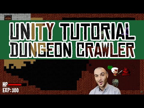 Unity Dungeon Crawler Tutorial 2D Game - Part 4 - Adding an Enemy Spawner - Code and Assets Included