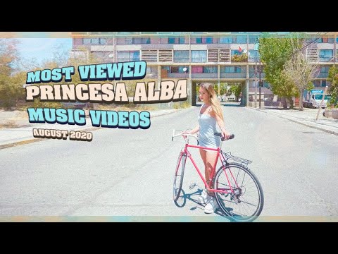 PRINCESA ALBA: TOP 10 MOST VIEWED MUSIC VIDEOS (AUGUST 2020) ♥