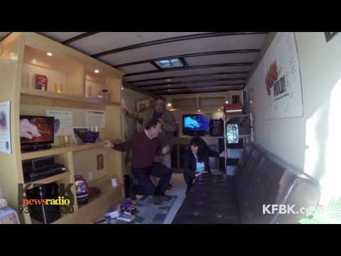 NewsRadio KFBK | Earthquake Simulator | Tim Lantz