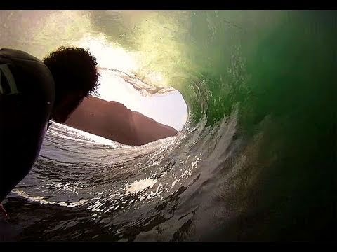 Pro surfer Marti Paradisis and a GoPro HD