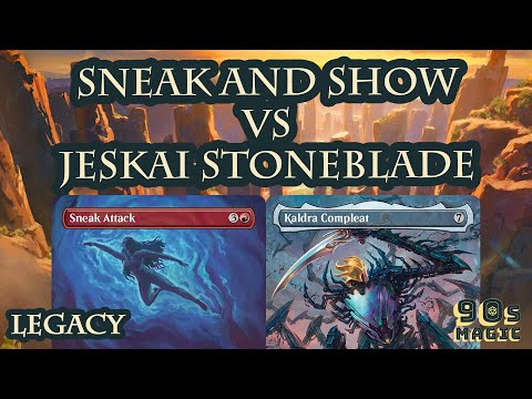 "Win a Dual" $1000 Legacy Top 8: Sneak and Show vs Jeskai Stoneblade