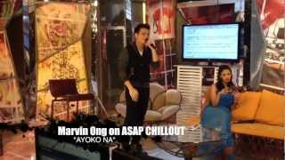 Marvin Ong - Live On ASAP CHILLOUT singing &quot;AYOKO NA&quot;