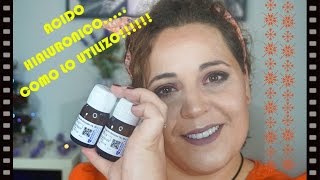 ACIDO HIALURONICO DE BAJO PESO MOLECULAR, COMO LO UTILIZO YO Y SUS BENEFICIOS!!!!!!