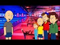 Classic Caillou Misbehaves At The Bowling Alley Grounded