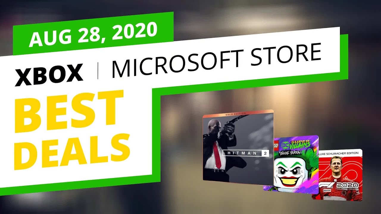 Best Xbox Deals in the official Microsoft Store, Aug 28, 2020