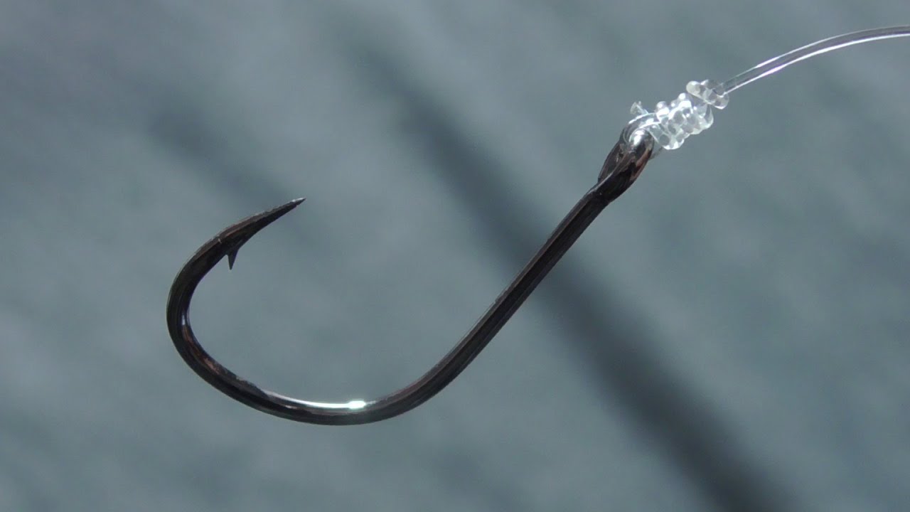 Learn how to tie a lure knot