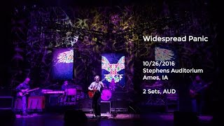 Widespread Panic Live at Stephens Auditorium, Ames, IA - 10/26/2016 Full Show AUD
