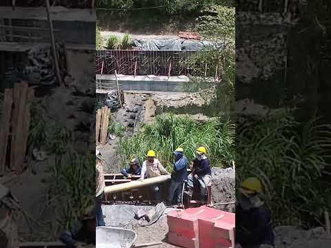 fundida estribo puente cruces dabeiba Antioquia