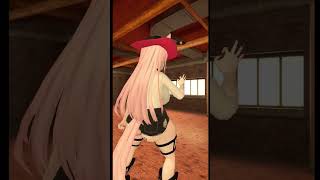 Hololive - Mori Calliope dances for her fans after sheriff outfit reveal stream