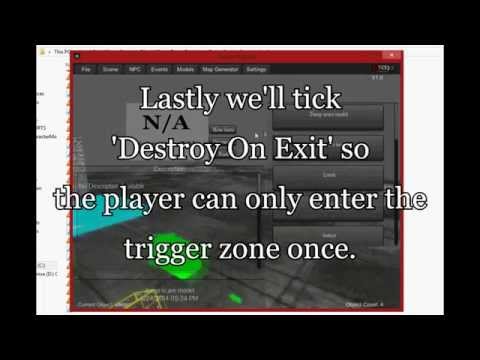 Terror Engine: How to make a model jump scare TUTORIAL