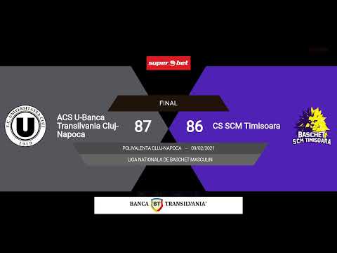 LNBM 2020-2021: U-BT Cluj-Napoca - SCM Timisoara