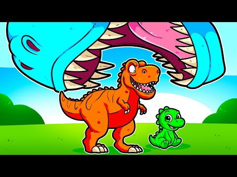 WITH EACH DINOSAUR, I EVOLVE in the FOOD CHAIN!