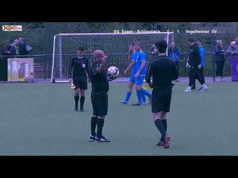 2022 10 23  FV N'rh  Bezirksliga Gr 7 SP11 SG Essen Schönebeck vs  Vogelheimer SV