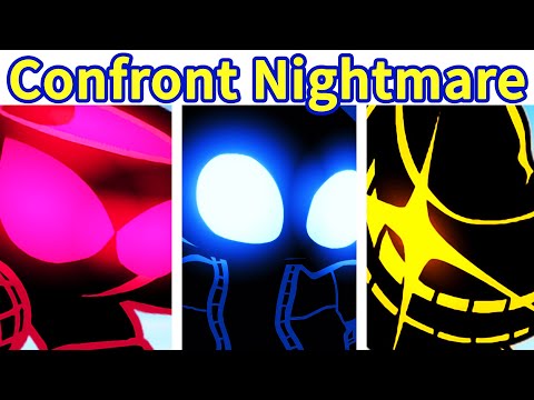 FNF: Confronting Your Nightmares [Nightmare Cuphead, Sans, Bendy Confronting Yourself Cove | FNF Mod