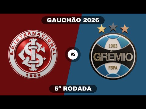 INTERNACIONAL x GRÊMIO | Gauchão 2026 | 5ª Rodada | Simulação PES 21