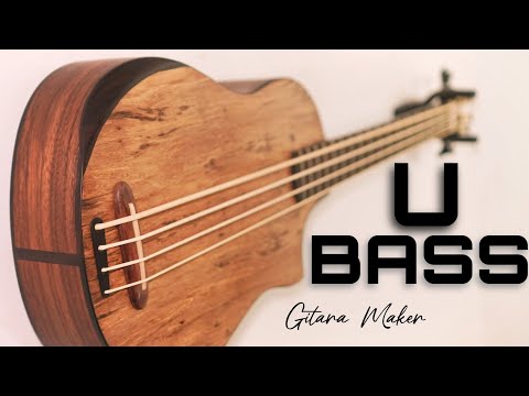 I Built A Small Acoustic Bass - The Ukelele Bass