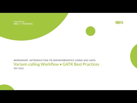 NGS-Intro 10: Variant Calling Workflow | GATK Best Practices