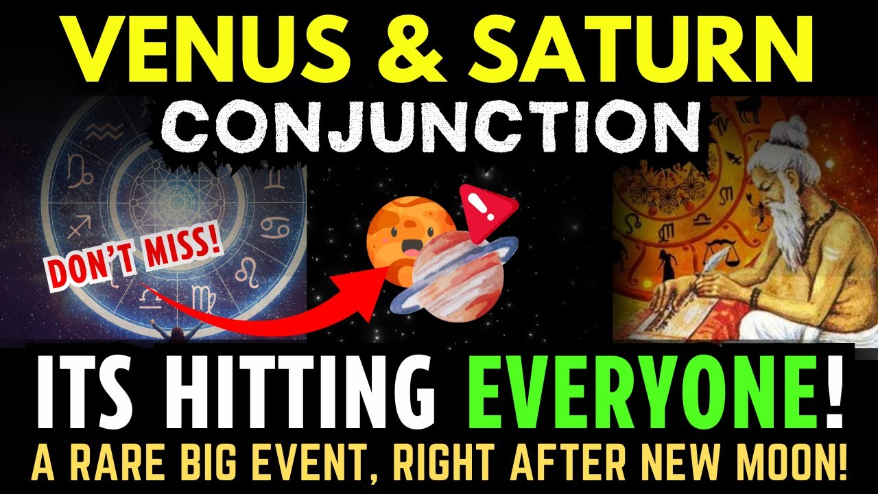 Urgent! Venus and Saturn Align on April 28—A Rare Portal Opens After the New Moon!
