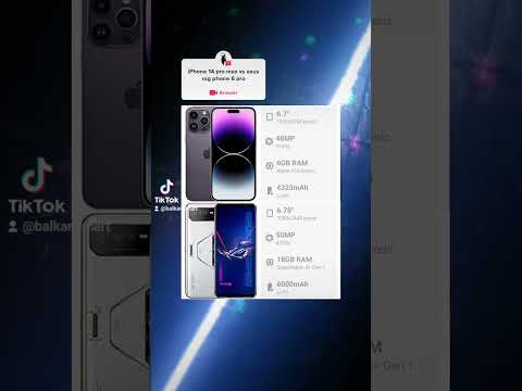 iPhone 14 Pro Max vs Asus Rog Phone 6 Pro