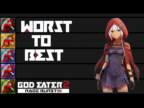 The Variant Scythe Blood Art Tierlist - God Eater 2: Rage Burst