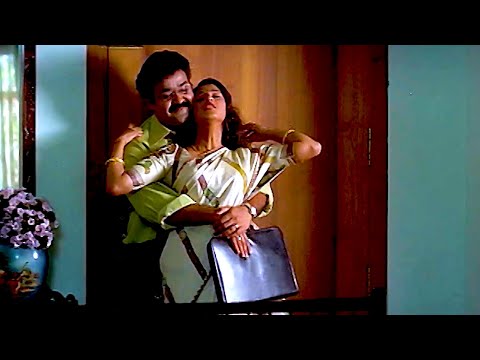 ഇനി എന്നെ എന്താന്ന് വച്ചാ ചെയ്തോ | Mohanlal | Samyuktha Varma | Life Is Beautiful Romantic Scene