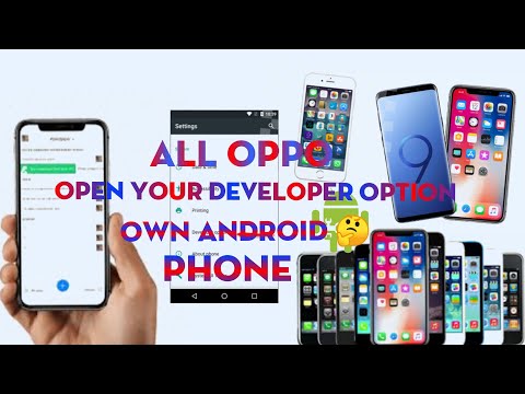 How to on your developer settings option own Android  phone model,oppo A9,A5 F15, K3
