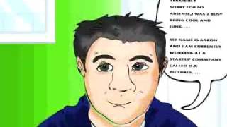 Aaron frontpage tribute.