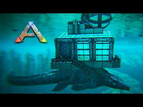 Ark: Mosasaurus Platform Base - Valguero Submarine (Speed Build)