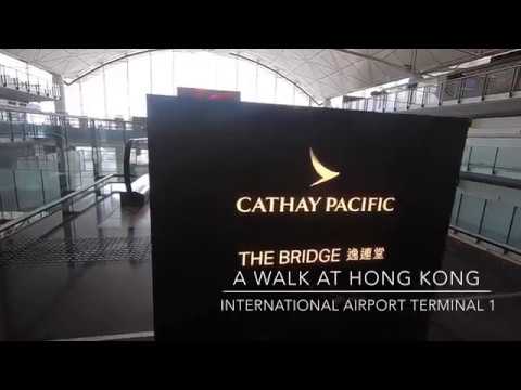 Um passeio no Terminal 1 do Aeroporto Internacional de Hong Kong | Aeroporto Chek Lap Kok