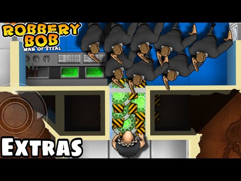 Robbery Bob : Extras - Biffen Costume Use Teleport Mine And Wind-up Toy Perfect Part 187